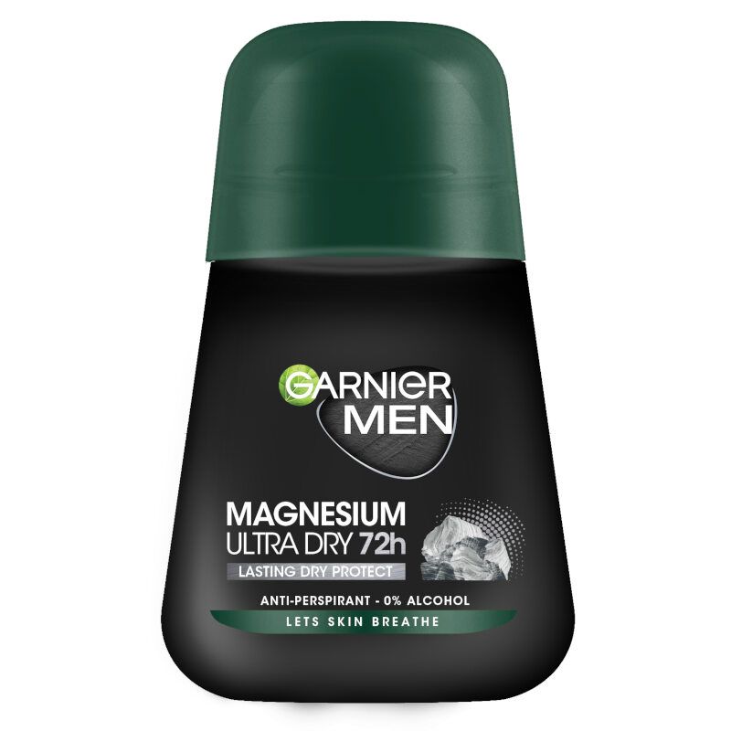 GARNIER MEN MAGNESIUM ULTRA DRY Мъжки рол он, 50 мл.