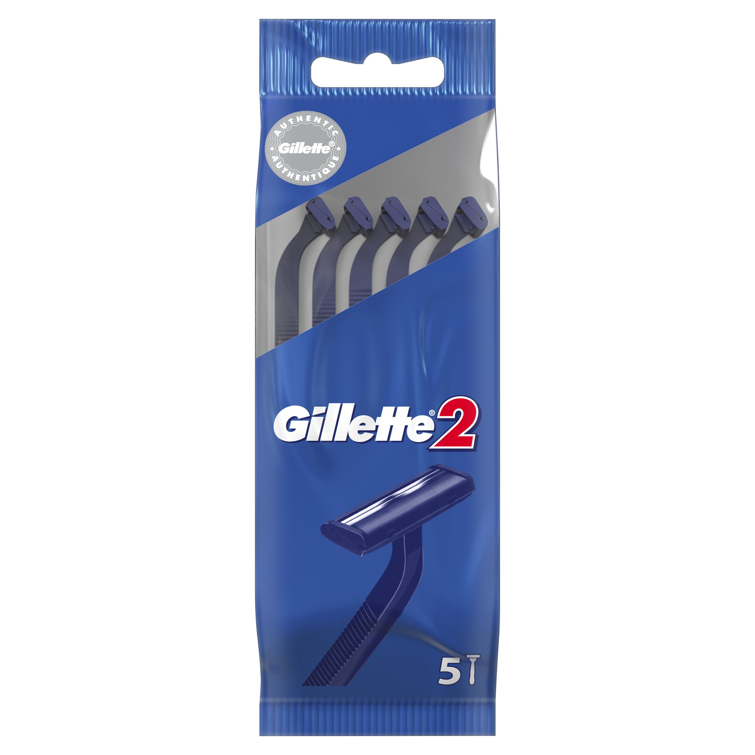 GILLETTE 2 Еднократна самобръсначка, 5 бр.