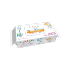 Lara Care Prebiotic Мокри кърпи за новородени х 60 броя