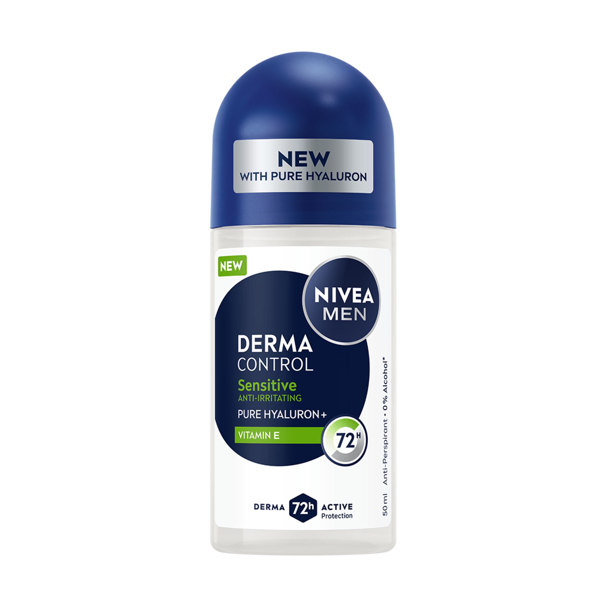 NIVEA MEN Deo Рол-он мъжки Derma Control Sensitive , 50 ml