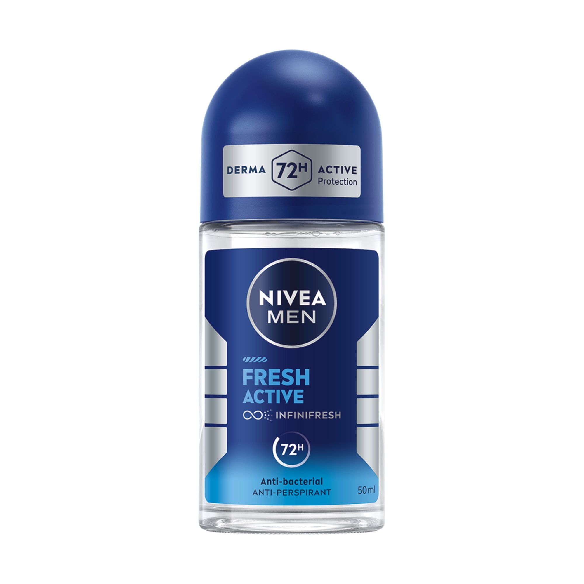 NIVEA MEN FRESH ACTIVE Мъжки део рол он, 50 мл