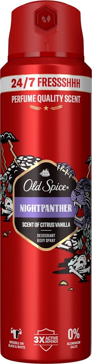 OLD SPICE NIGHT PANTHER Део спрей, 150 мл.