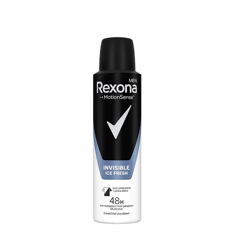 REXONA INVISIBLE ICE FRESH Мъжки део спрей, 150 мл