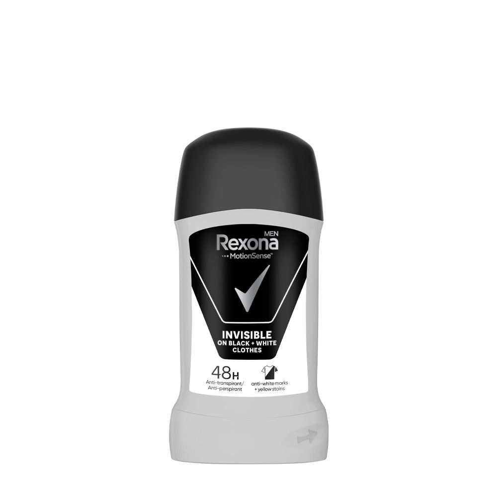 REXONA MEN INVISIBLE BLACK&WHITE Мъжки део стик, 50 мл