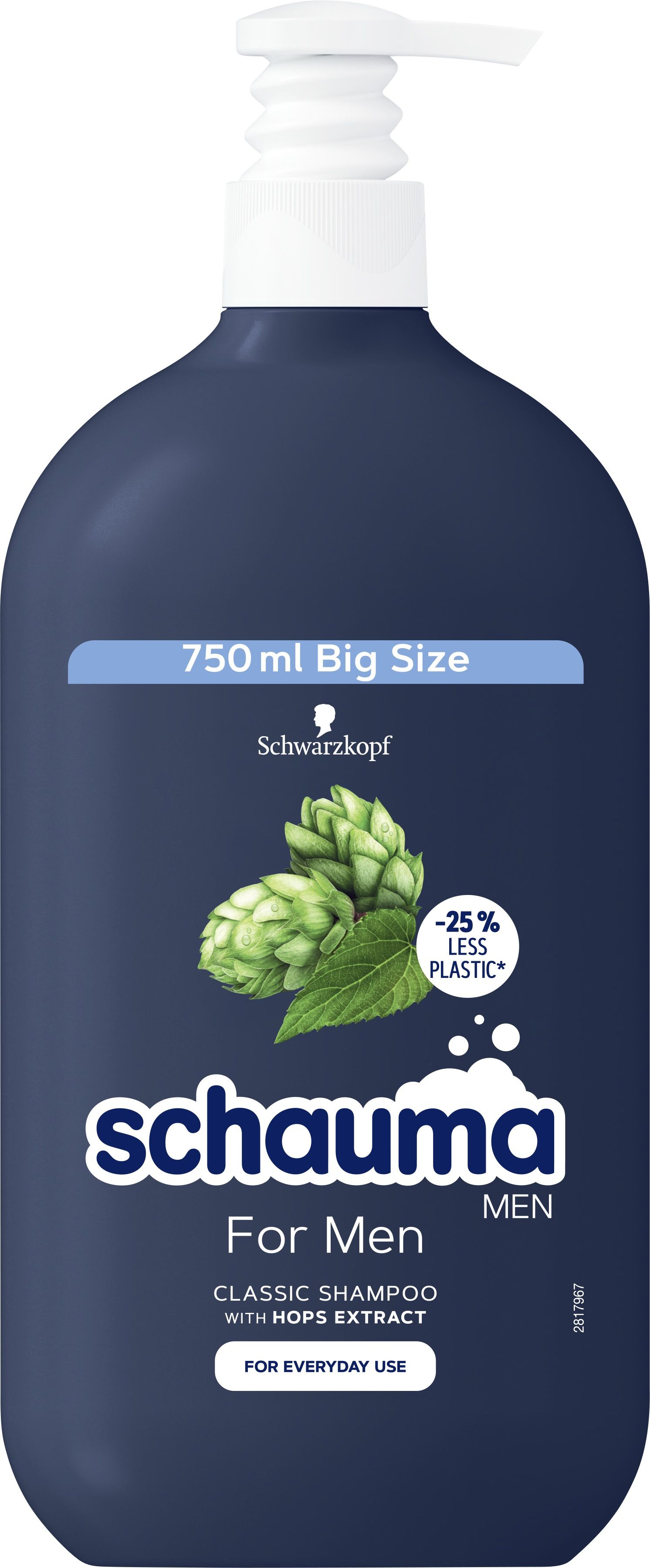 SCHAUMA FOR MEN Шампоан за коса, 750 мл.