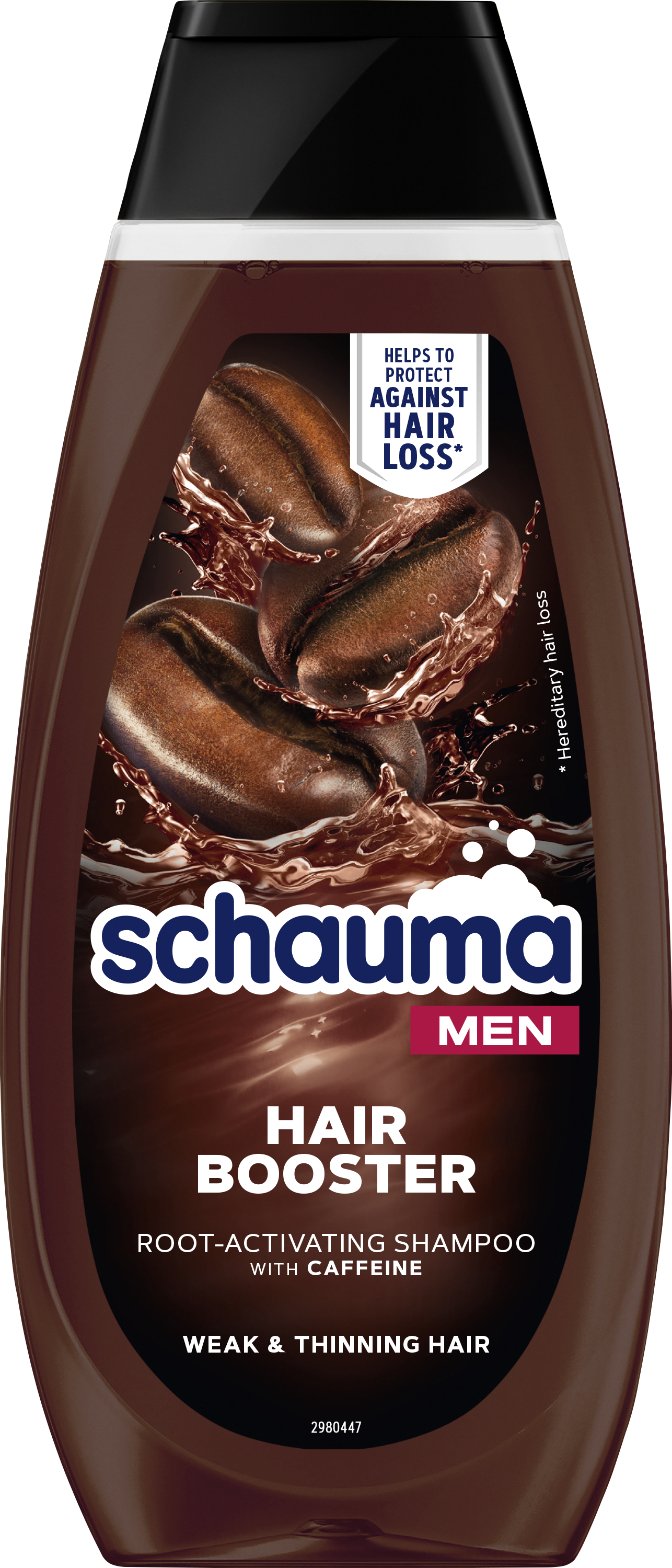 SCHAUMA Hair Booster  Шампоан с кофеин, 400 мл.