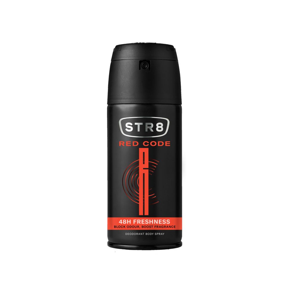 STR8 RED CODE Дезодорант спрей за тяло, 150мл