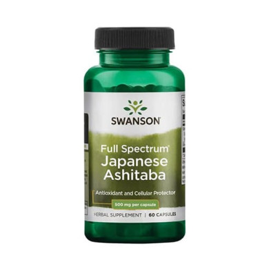 SWANSON Full Spectrum Japanese Ashitaba 500mg. / 60 Caps