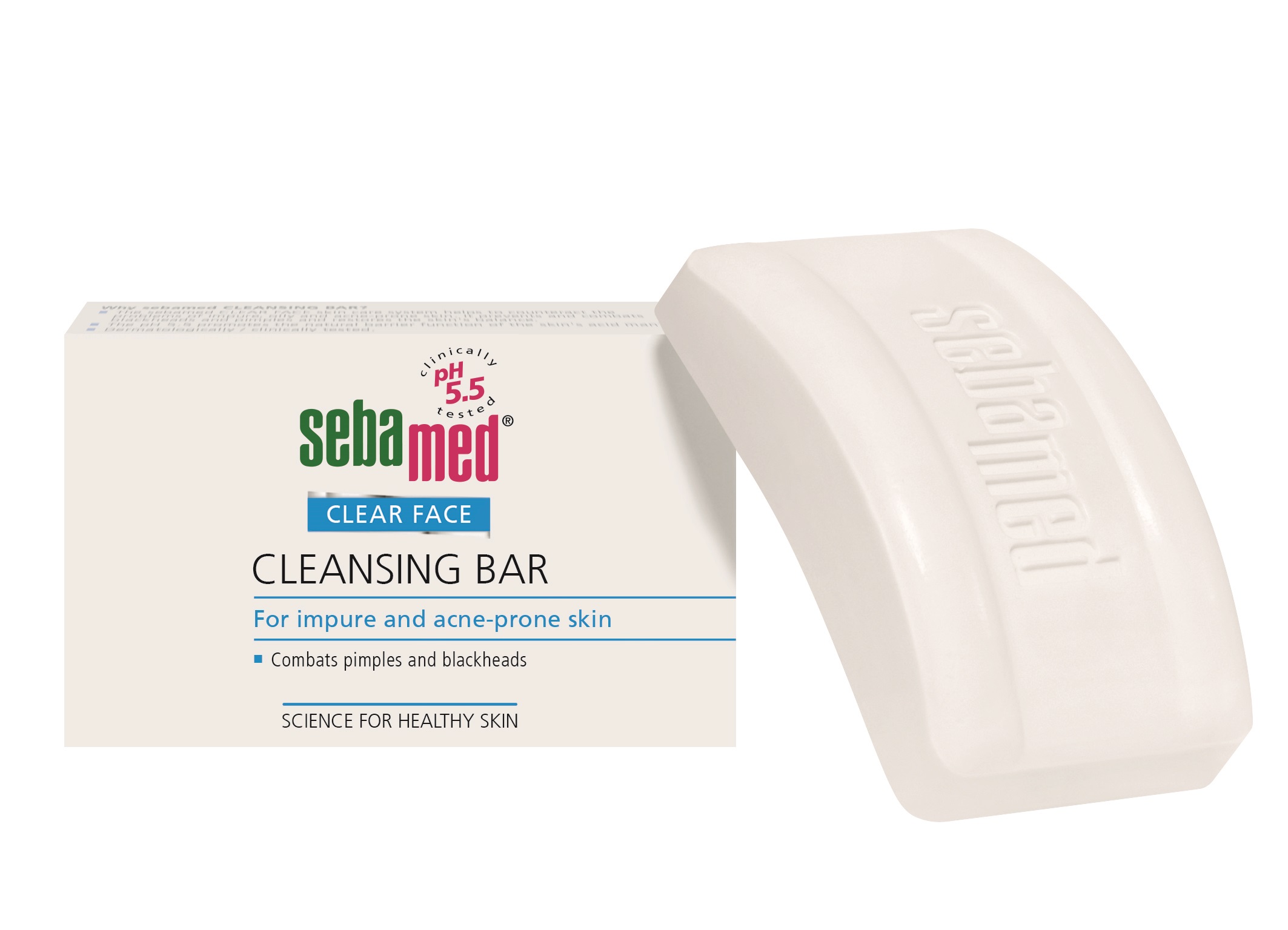SEBAMED CLEAR FACE миещо блокче 100g