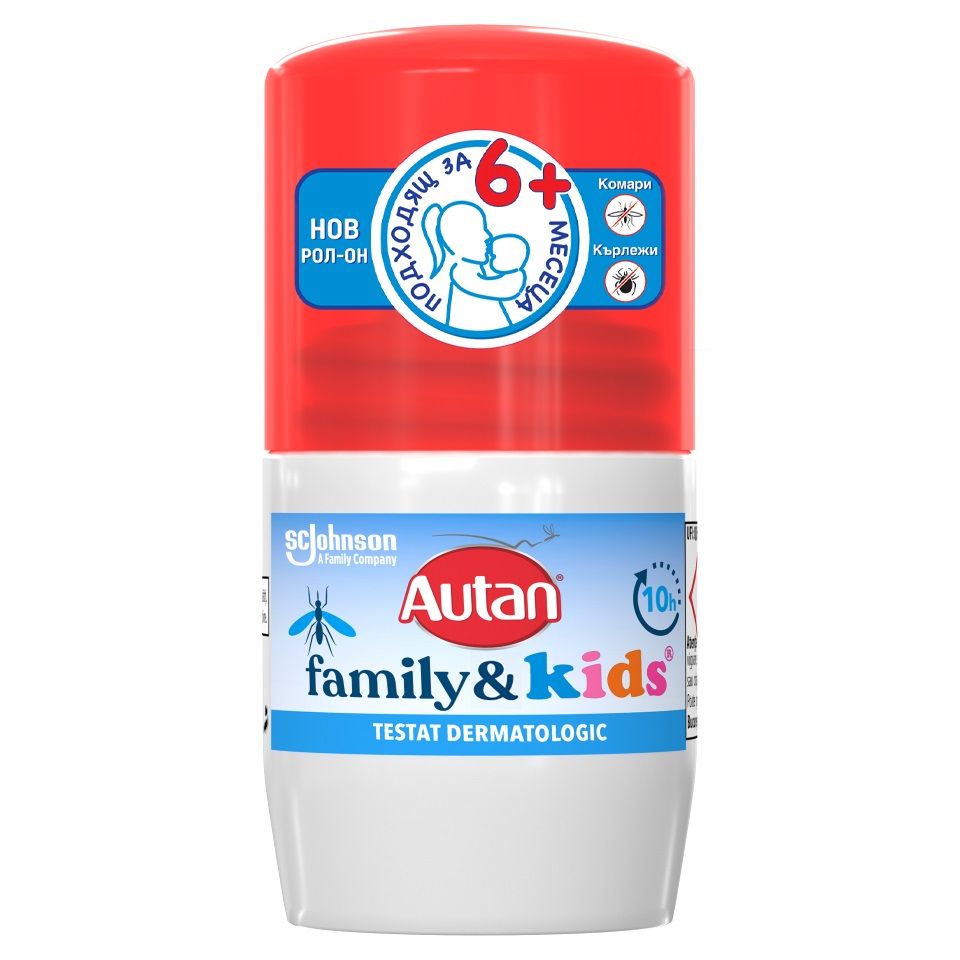 AUTAN FAMILY KIDS Рол-он, 50мл.