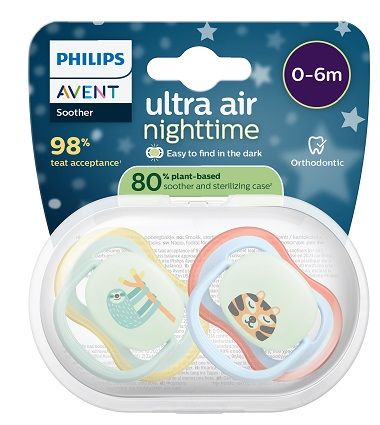 AVENT ULTRA AIR NIGHT Залъгалки, Звезда, 0-6м., 2 бр.