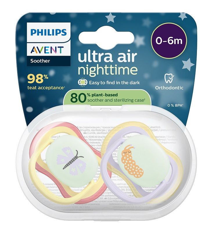 AVENT ULTRA AIR NIGHT Залъгалки, Мечти, 0- 6м., 2 бр