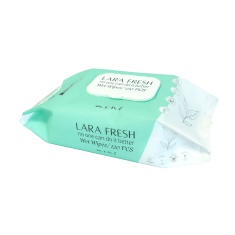 Lara Fresh Mint Мокри кърпи х120 броя