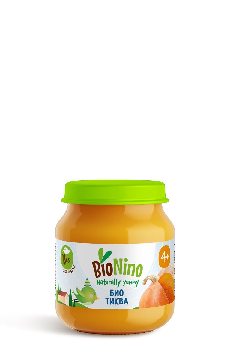 BIONINO Био пюре тиква ,4М+ 120 ГР