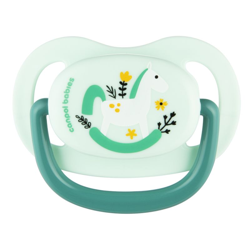 CANPOL TOYS Залъгалка силиконова анатомична 0-6м