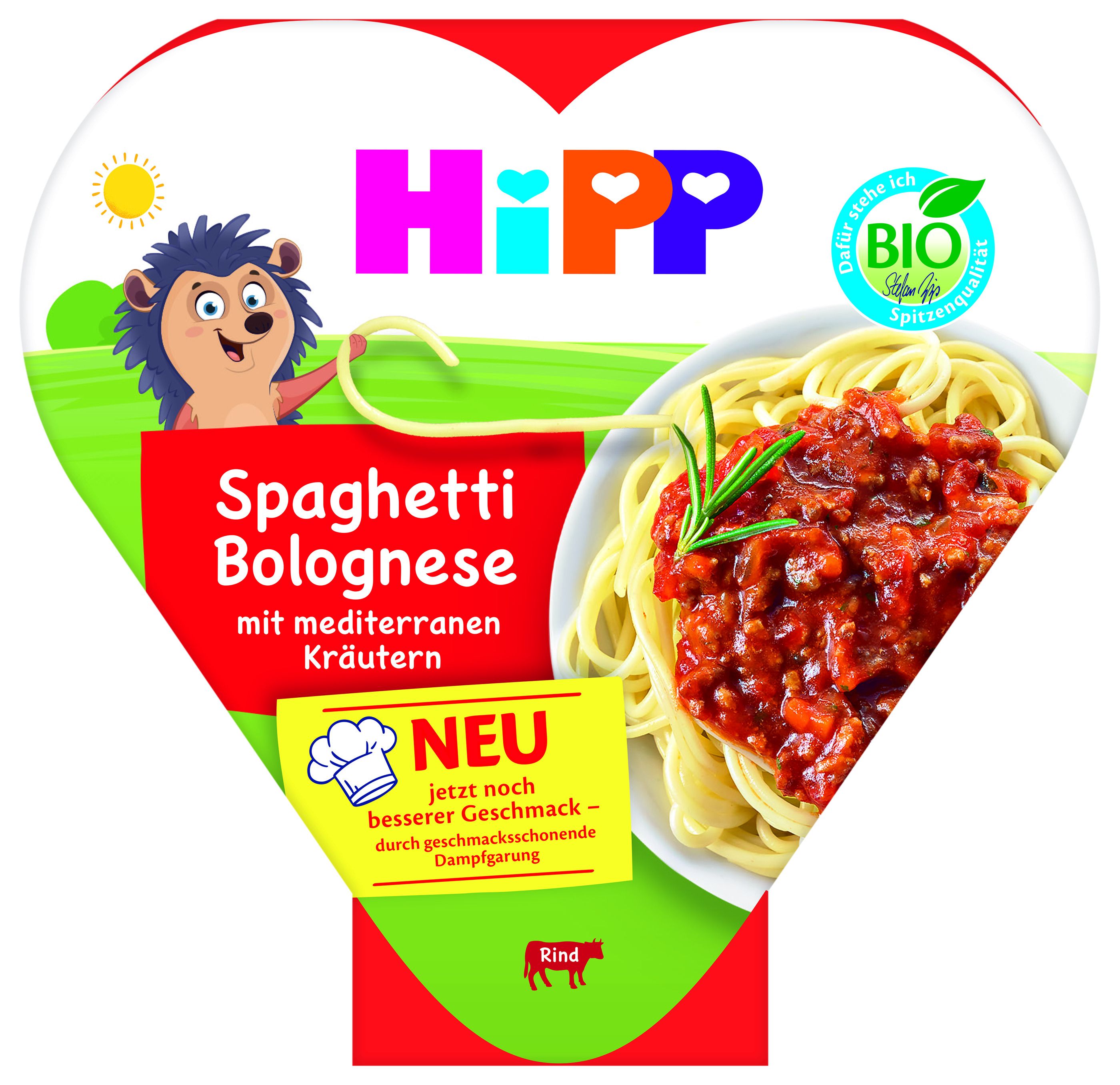 HIPP 8635 Био пюре спагети болонезе, 250Г/864