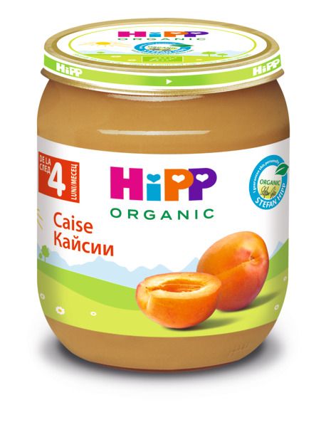 HIPP BIO Пюре Кайсии 4+месеца 4212, 125 г