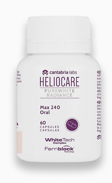 HELIOCARE PUREWHITE RADIANCE MAX 240 Хранителна добавка за превенция на пигментация и бръчки x 60 caps/19640