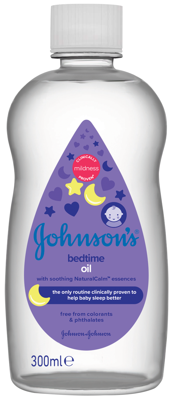 JOHNSON'S BABY BEDTIME Бебешко олио, 300 мл