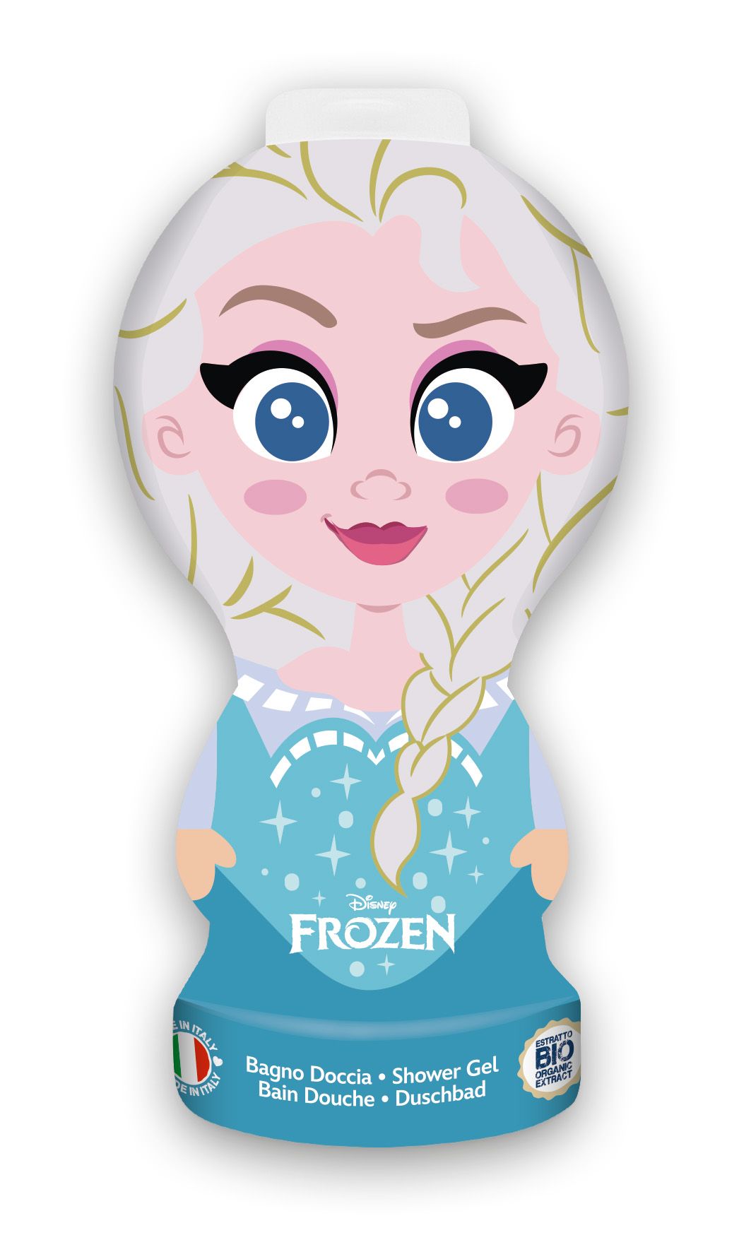 NATURAVERDE FROZEN 3D Детски душ гел, 400мл.