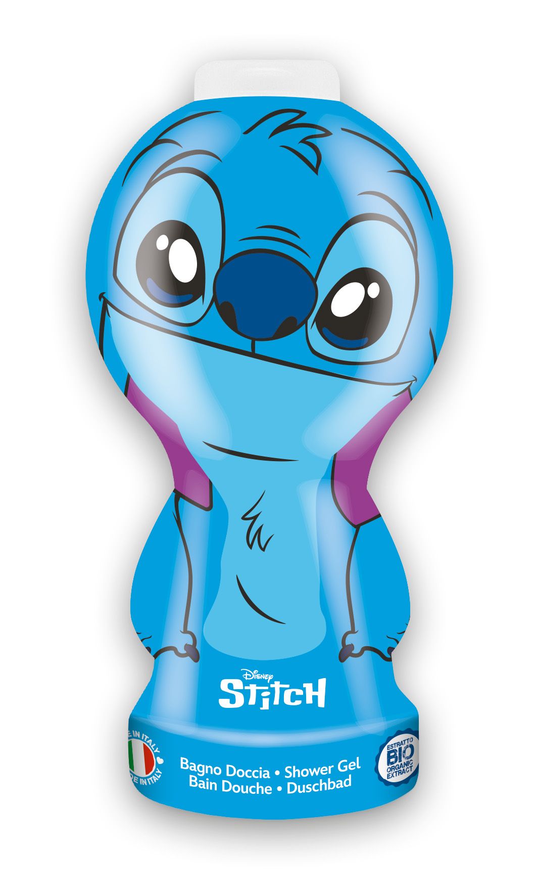NATURAVERDE STITCH 3D Детски душ гел, 400мл.