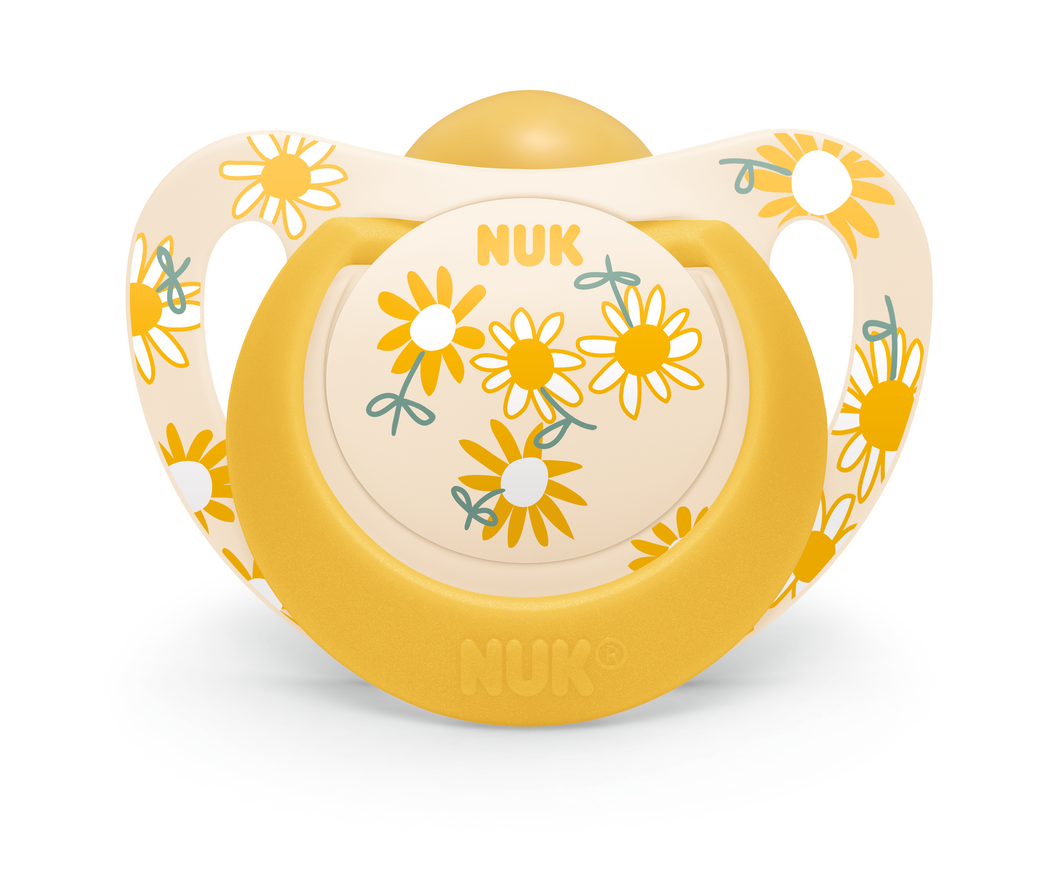 NUK STAR Залъгалка каучук (6-18 м), 1 бр/бл.
