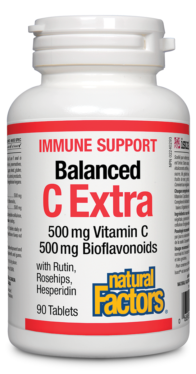 NATURAL FACTORS BALANCED C EXTRA x 90 tabl
