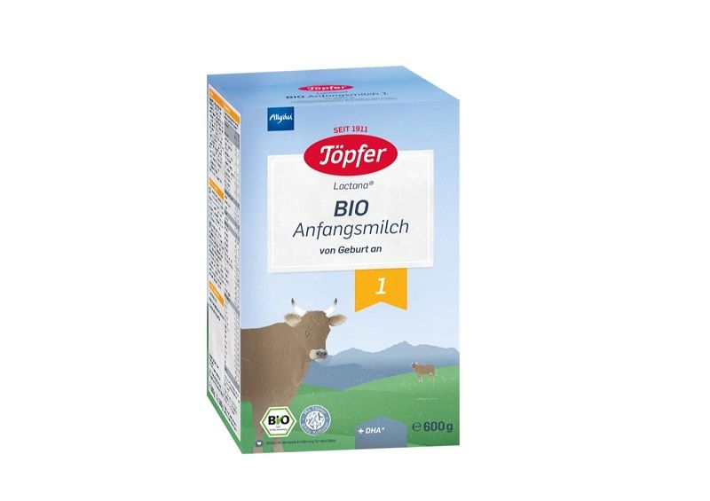 TOPFER LACTANA BIO 1 Мляко за кърмачета 0м + , 600гр