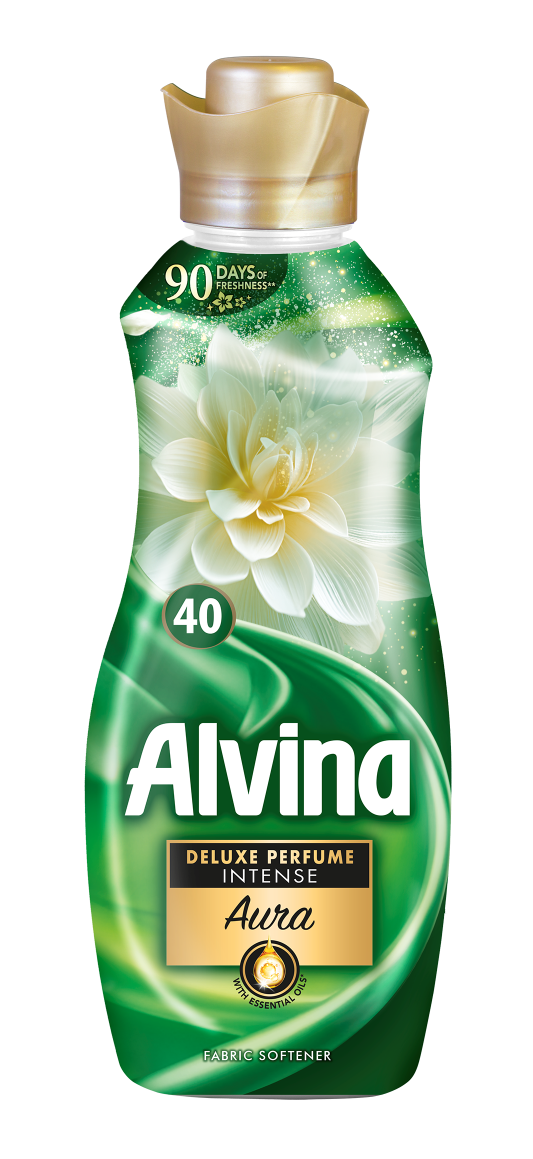 ALVINA DELUXE PERFUME INTENSE Aura Омекотител, 40пр/800мл