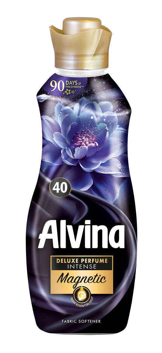 ALVINA DELUXE PERFUME INTENSE Magnetic Омекотител, 40пр/800мл