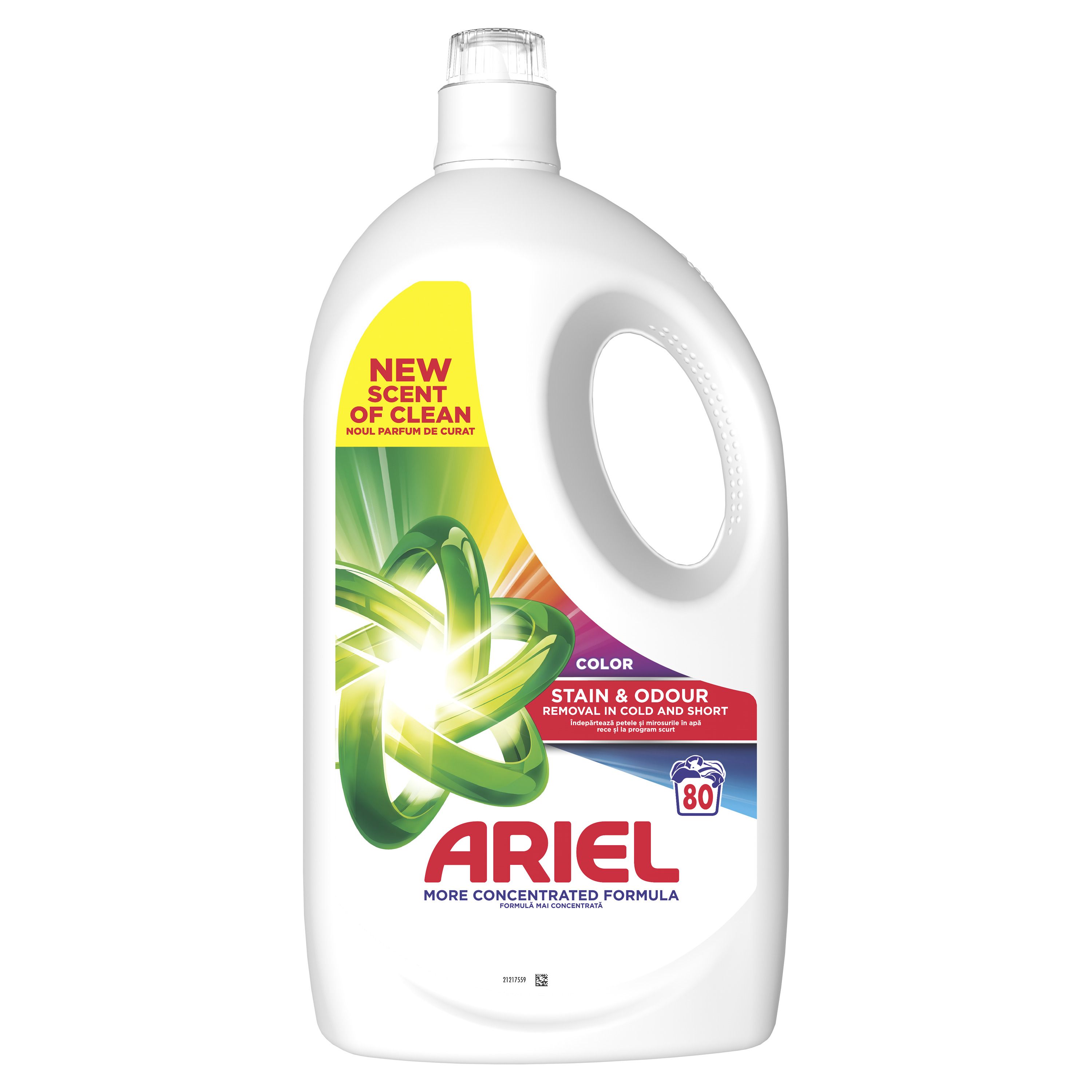 ARIEL COLOR Течен перилен препарат, 80 пранета