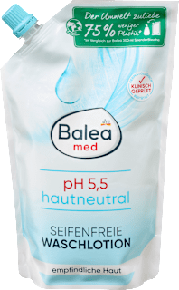 Измиващ pH-неутрален лосион без сапун, пълнител, 500 ml