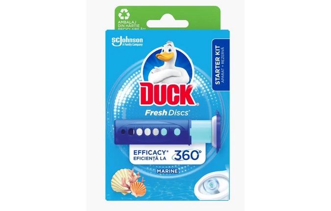 DUCK WATER BLUE Свежи дискове 36мл.