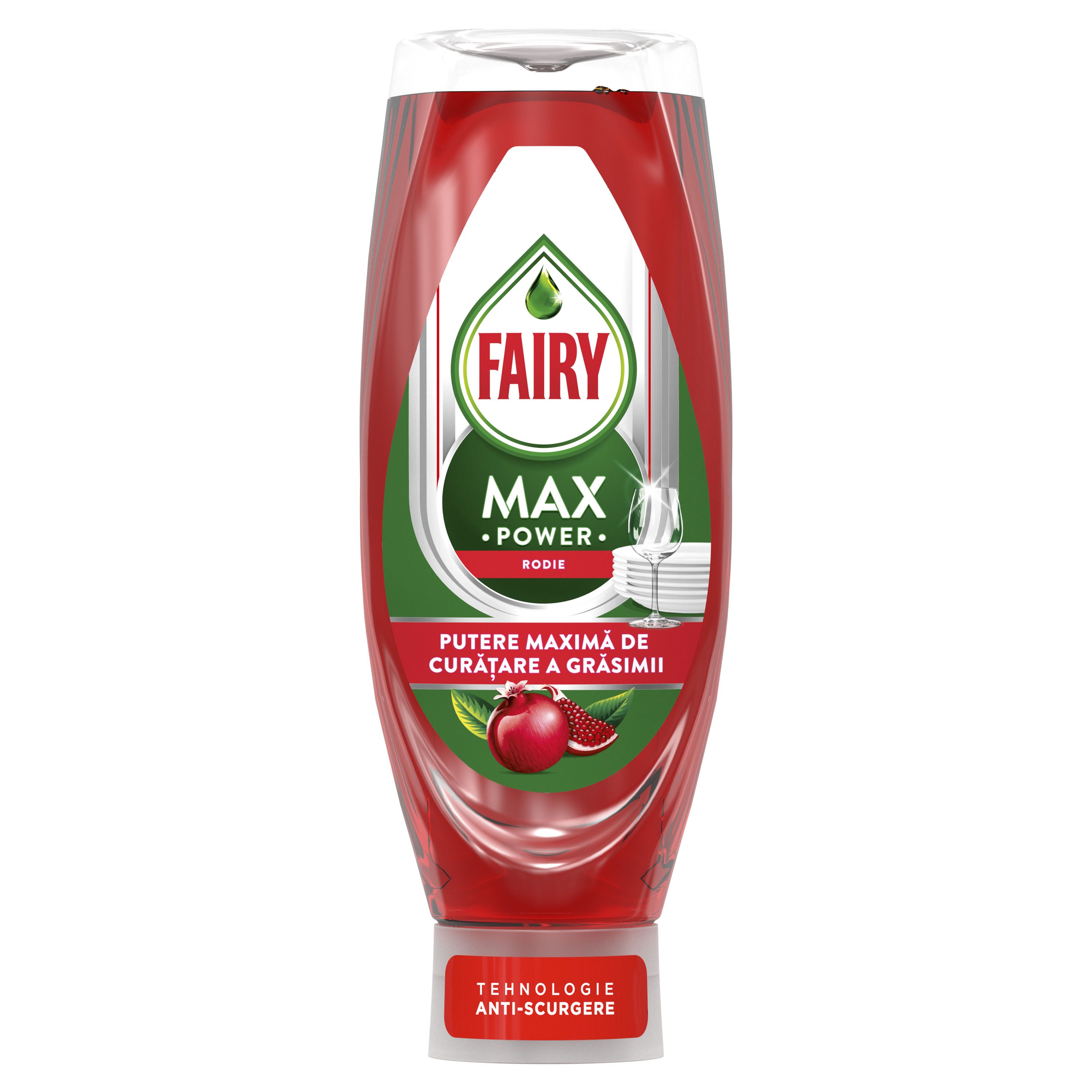 FAIRY MAX POWER Препарат за съдове нар, 730 мл.