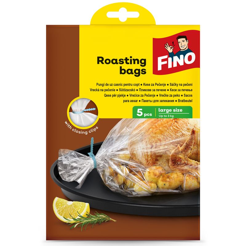 FINO Пликове за печене 35х43см, 5 бр.