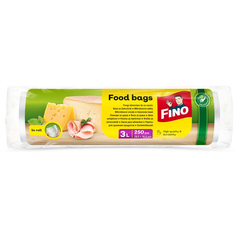 FINO Пликове за храна 3 л., 250 бр.