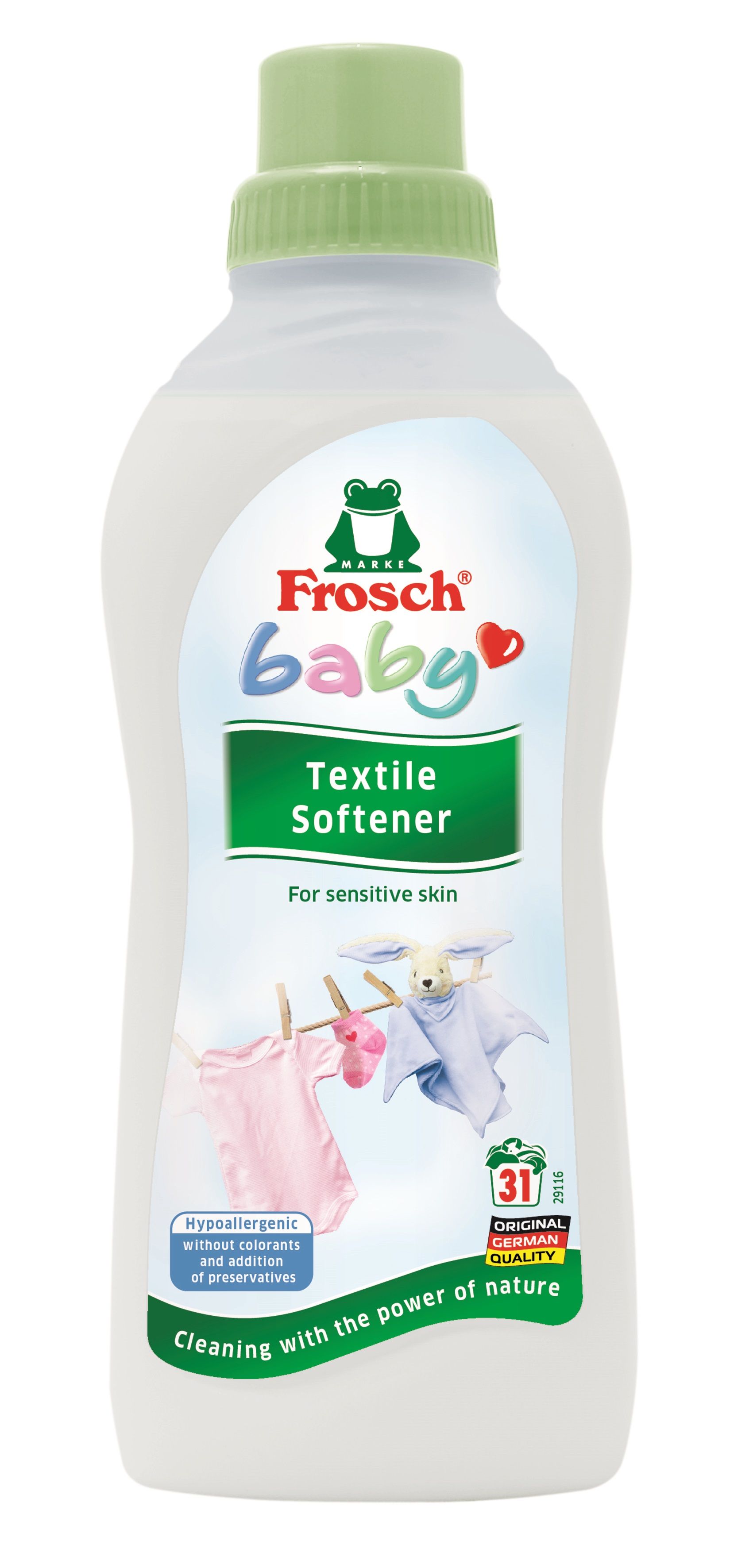 FROSCH BABY Омекотител за бебешки дрехи, 750 мл.