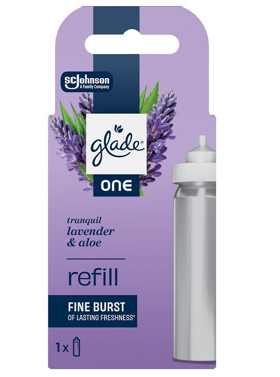 GLADE ONE Пълнител лавандула и алое, 10мл.