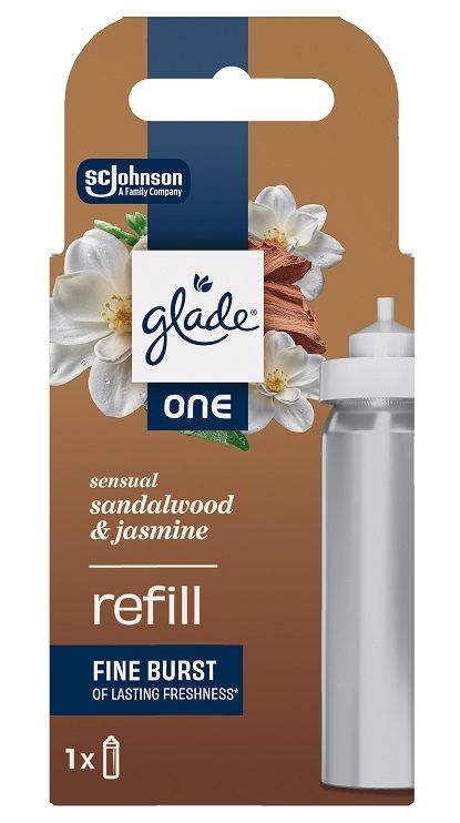 GLADE ONE Пълнител сандалово дърво и жасмин, 10мл.