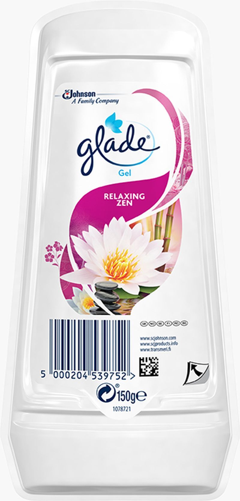 GLADE RELAXING ZEN Гел ароматизатор за въздух, 150 гр