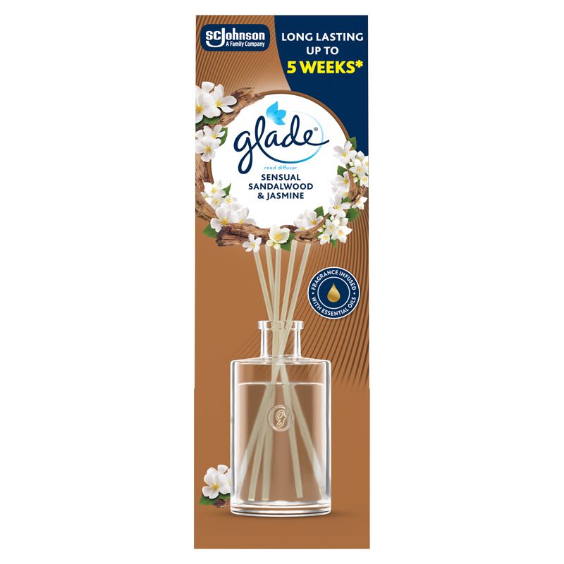 GLADE SANDALWOOD Ратанови пръчици, 50мл.