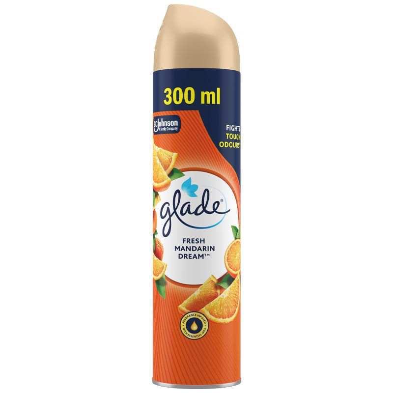 GLADE Освежител за въздух мандарина, 300мл.