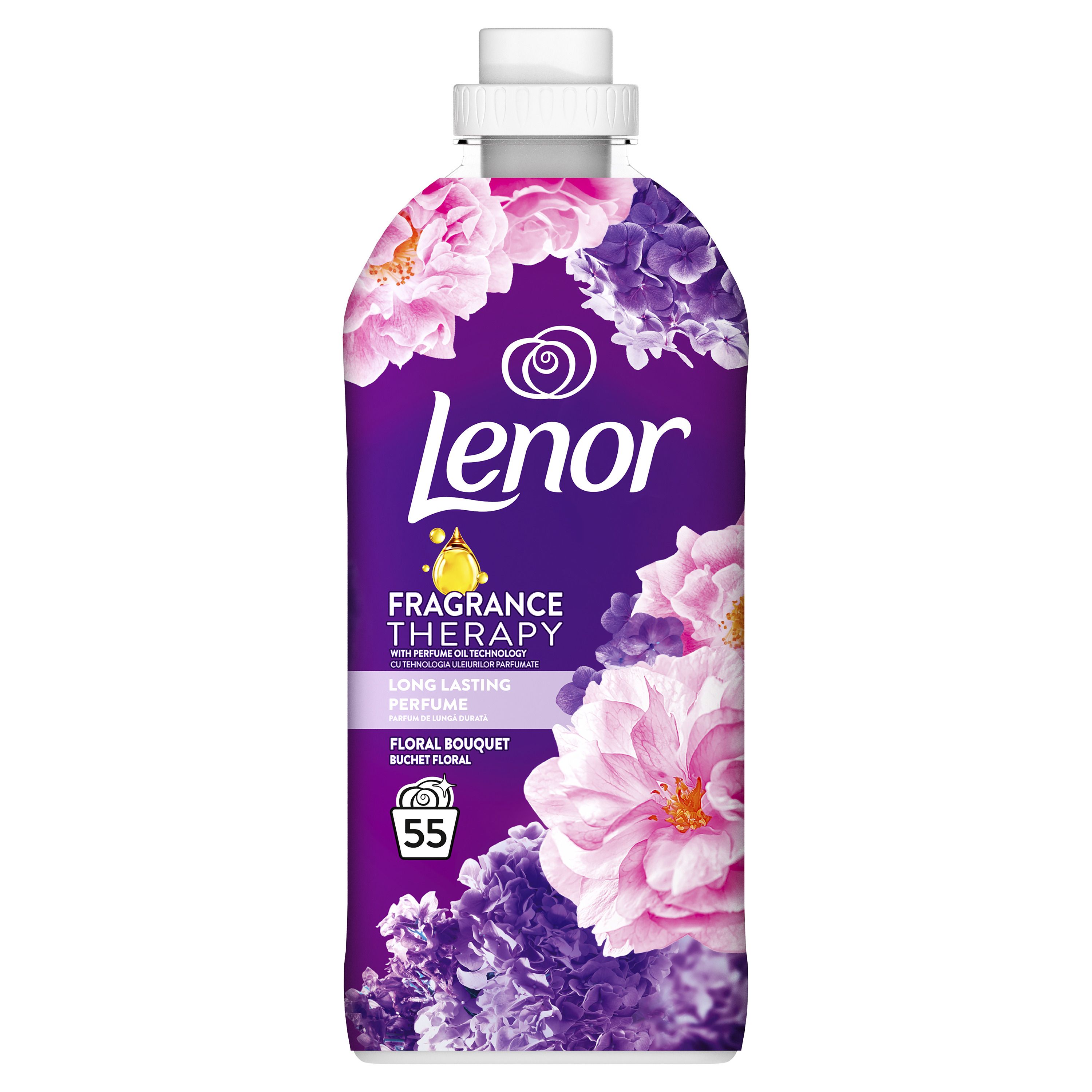 LENOR FLORAL BOUQUET Омекотител, 55 пранета