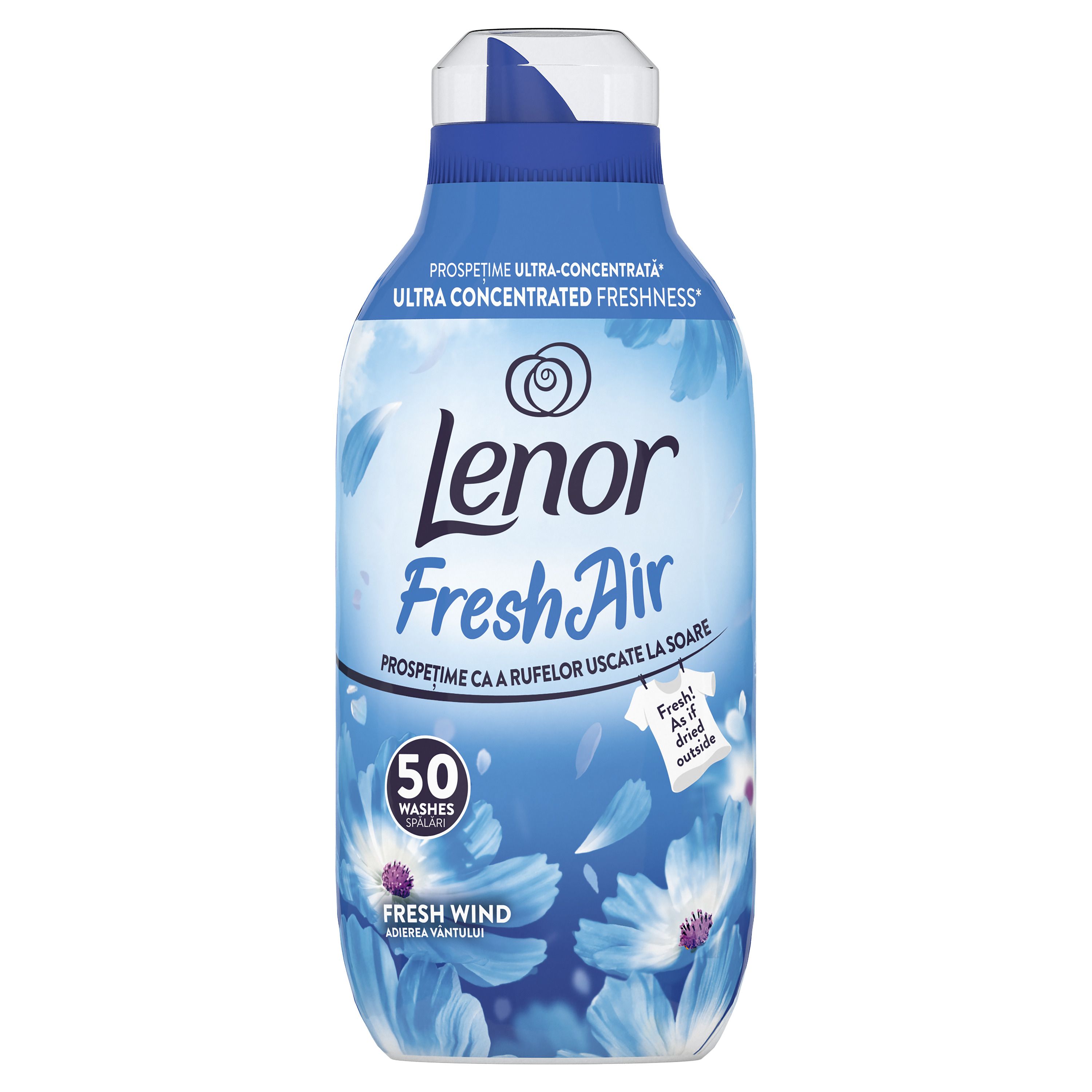LENOR Fresh Air  Fresh Wind Омекотител за пране, 50 пранета