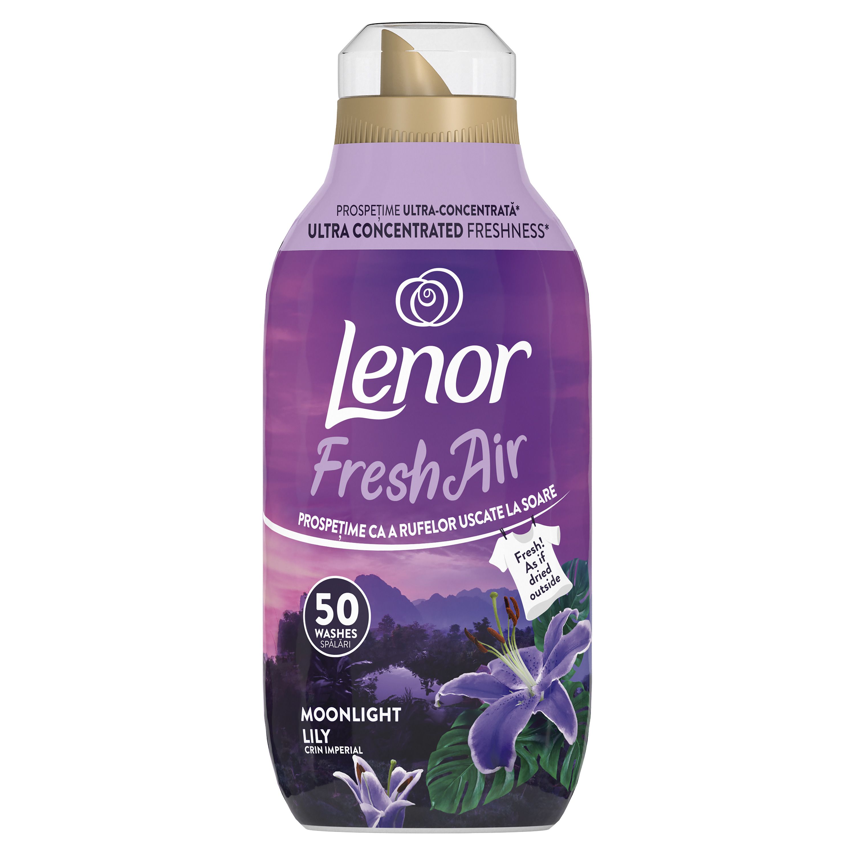LENOR Fresh Air Moonlight Lily омекотител за пране, 50 пранета