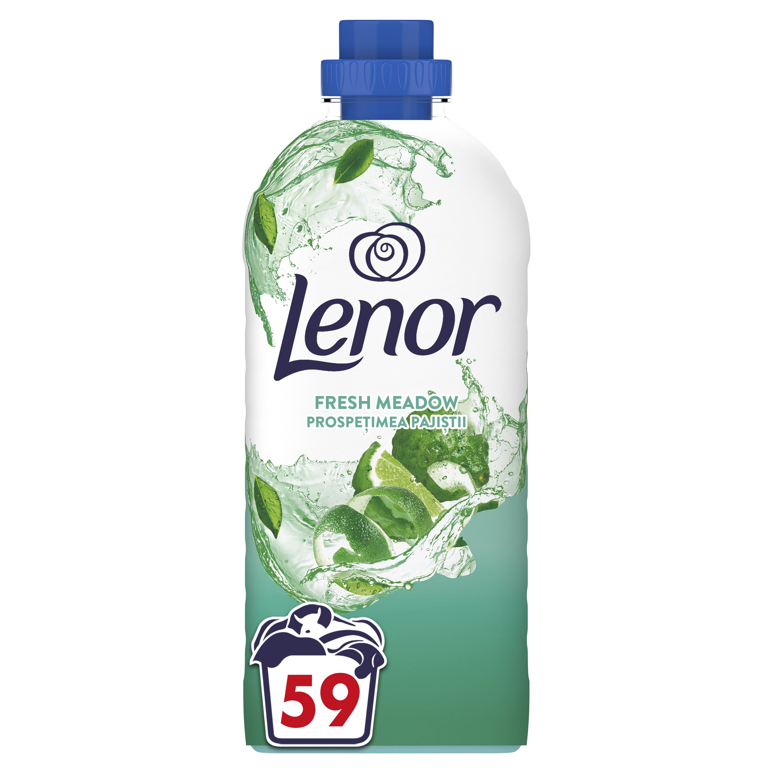 LENOR FRESH MEADOW Омекотител, 59 пранета