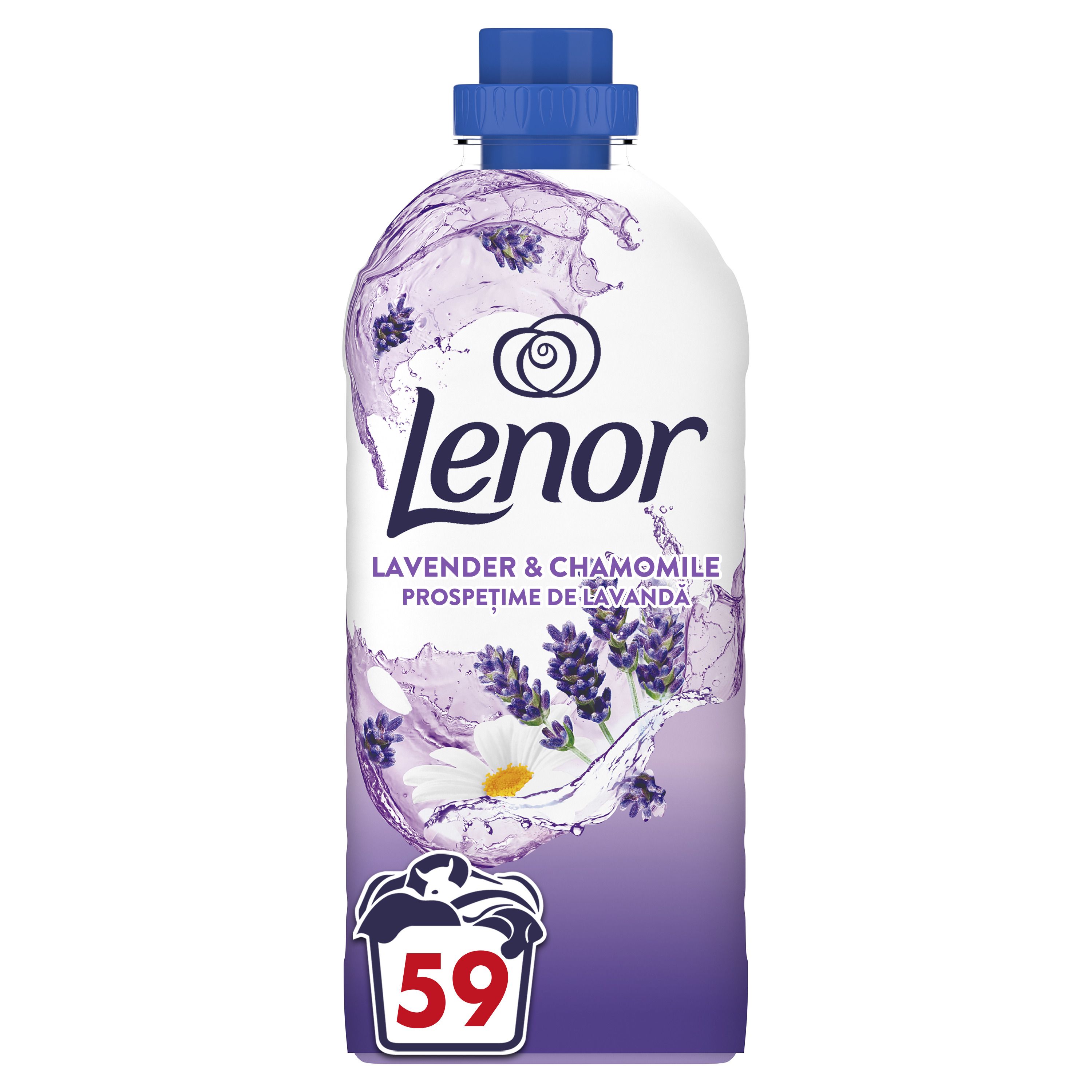 LENOR LAVENDER&CAMOMILE Омекотител, 59 пранета