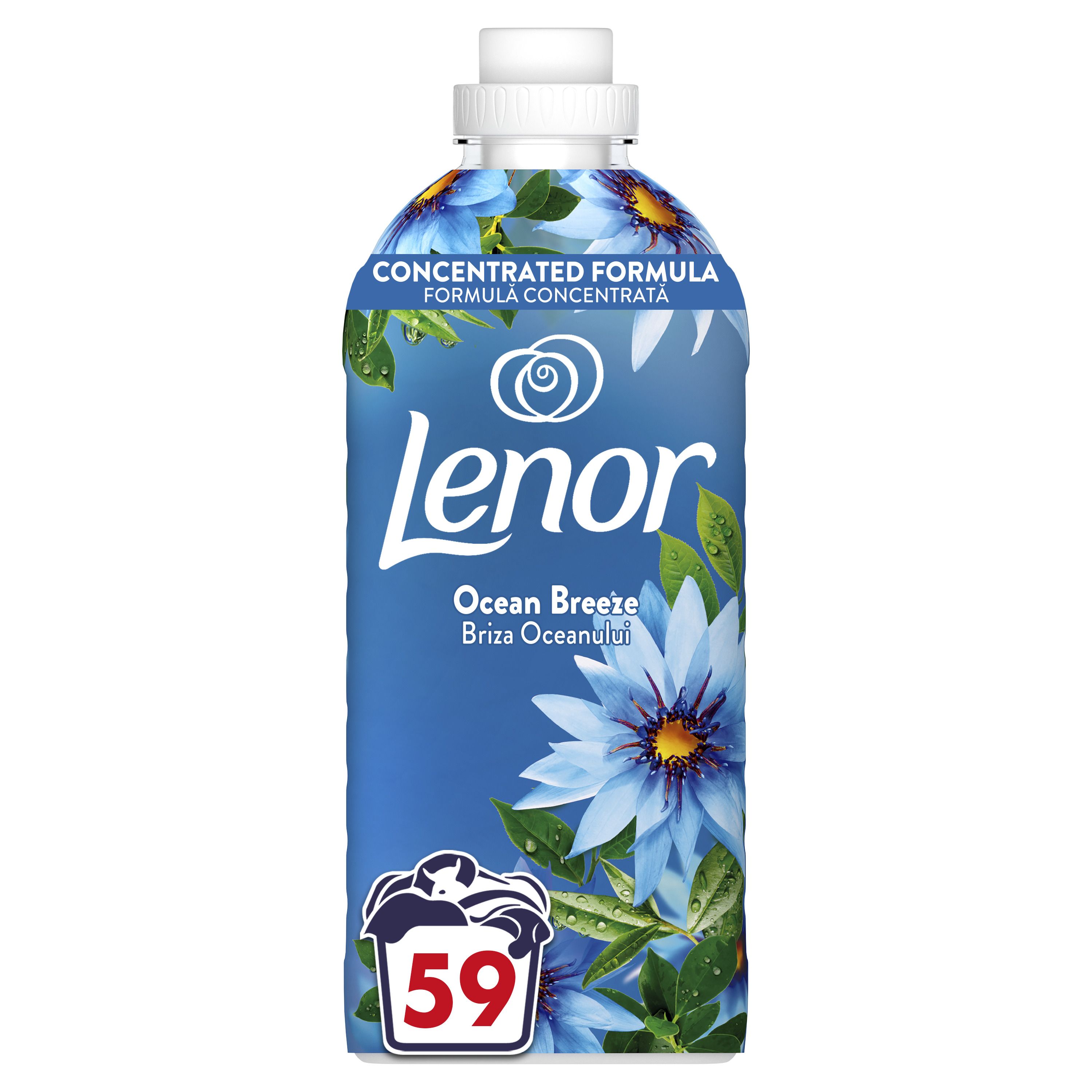 LENOR Ocean Breeze Омекотител за пране, 1239 мл/ 59 пранета