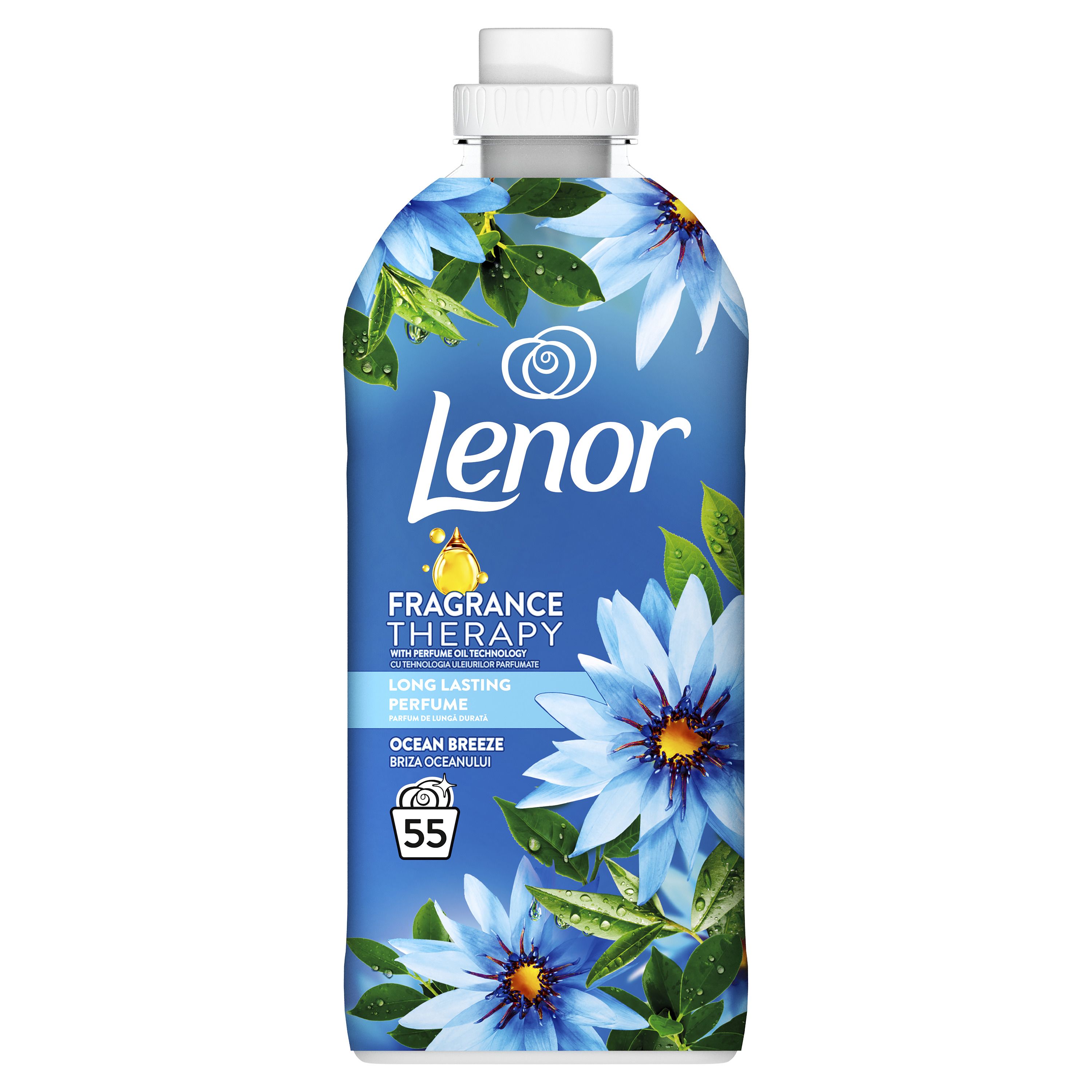 LENOR OCEAN BREEZE Омекотител, 55 пранета