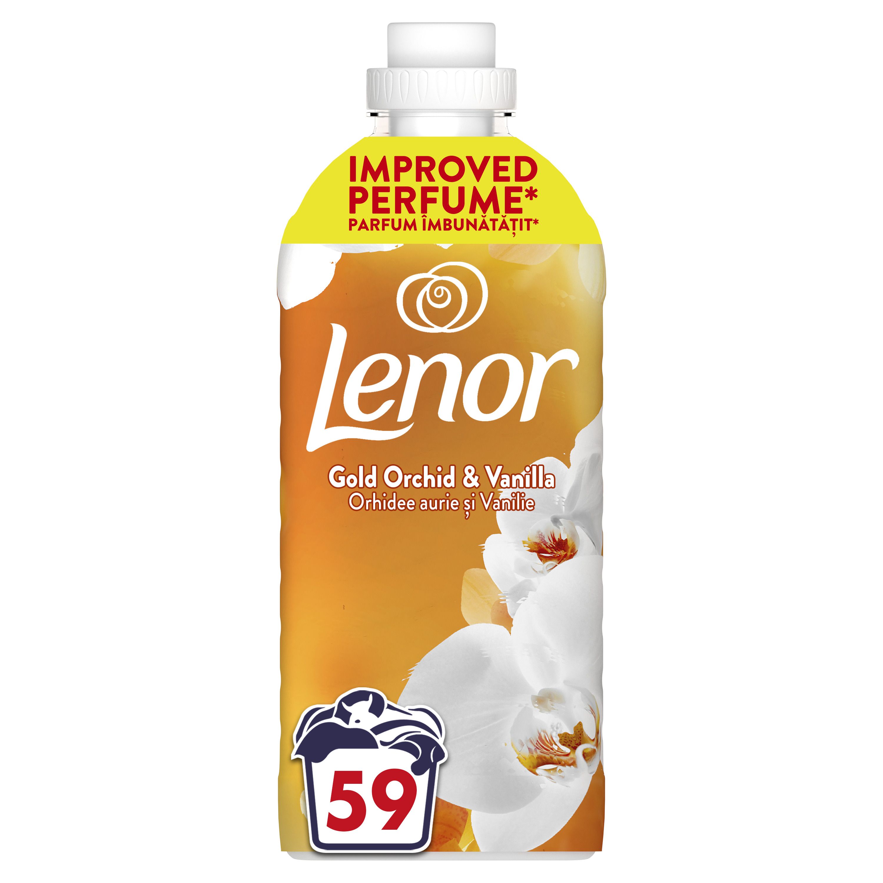 LENOR Orchid&Vanilla Омекотител за пране, 1239 мл./ 59 пранета